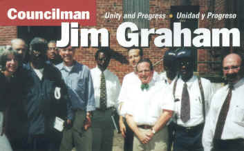 Photo, Jim Graham, group of citizens