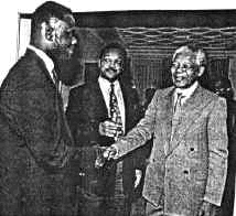 Toure, Jesse Jackson, Nelson Mandela