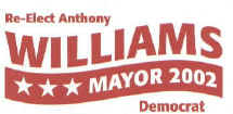 Williams Mayor 2002 campaign logo