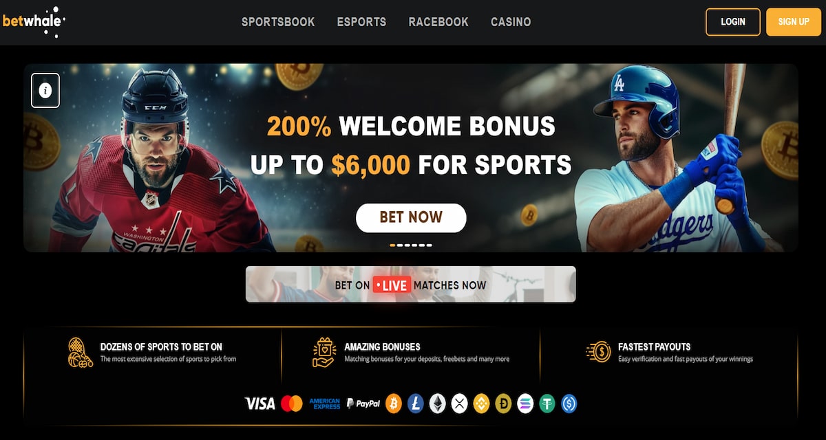 BetWhale - best offshore sportsbooks